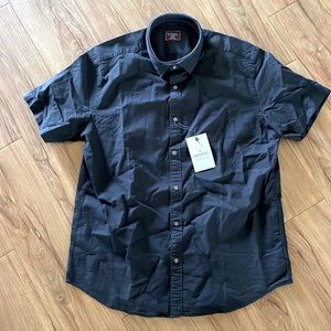 UNTUCKit Seersucker Short Sleeve Button Down, XL